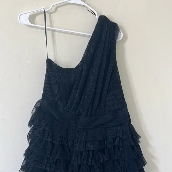 VICI Endless Rose Hello Lover One Shoulder Tiered Tulle Mini Dress Size XL NEW - Picture 3 of 11